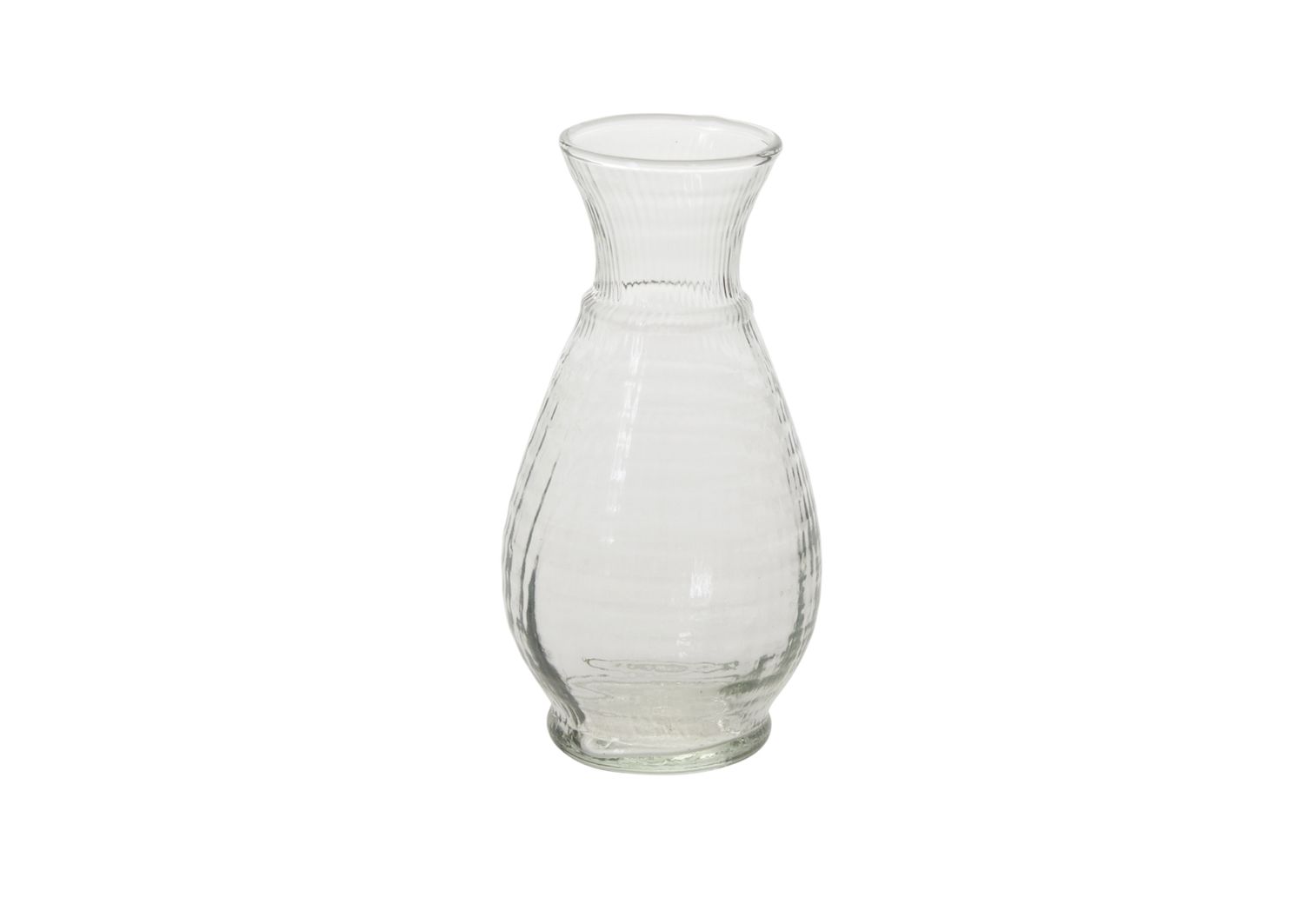 50% off was $6.40 now $3.20. 5.75”H X 2.75” FLUTED JADEN GLASS BUDVASE