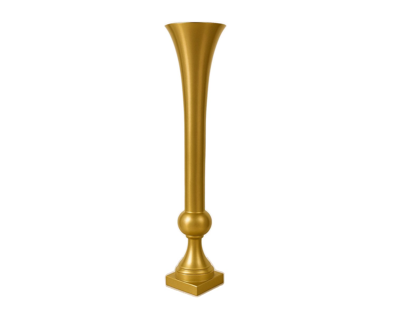 39.25” GOLD METAL MAJESTICAL URN