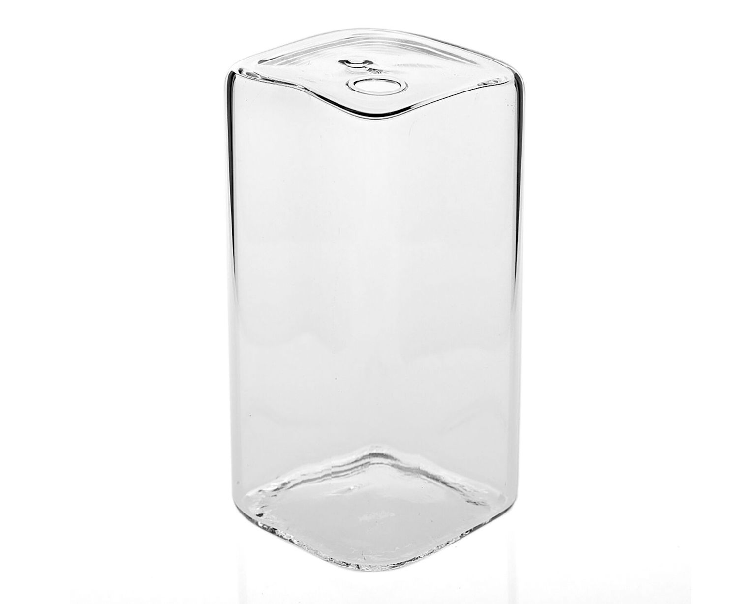 4.75”h x 2.5” GLASS FLORA BUDVASE