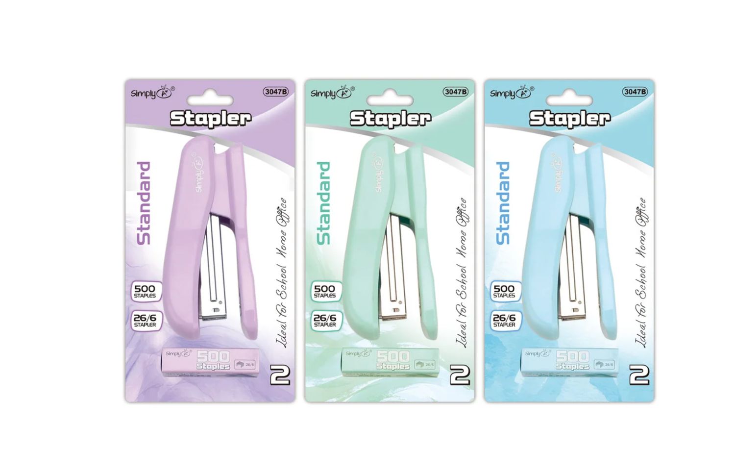 MACARON STAPLER  W 500 STAPLES.  ND