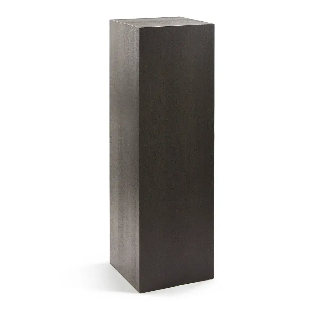 40”H X 12” X 12” MDF DARK WALNUT COLUMN PEDESTAL