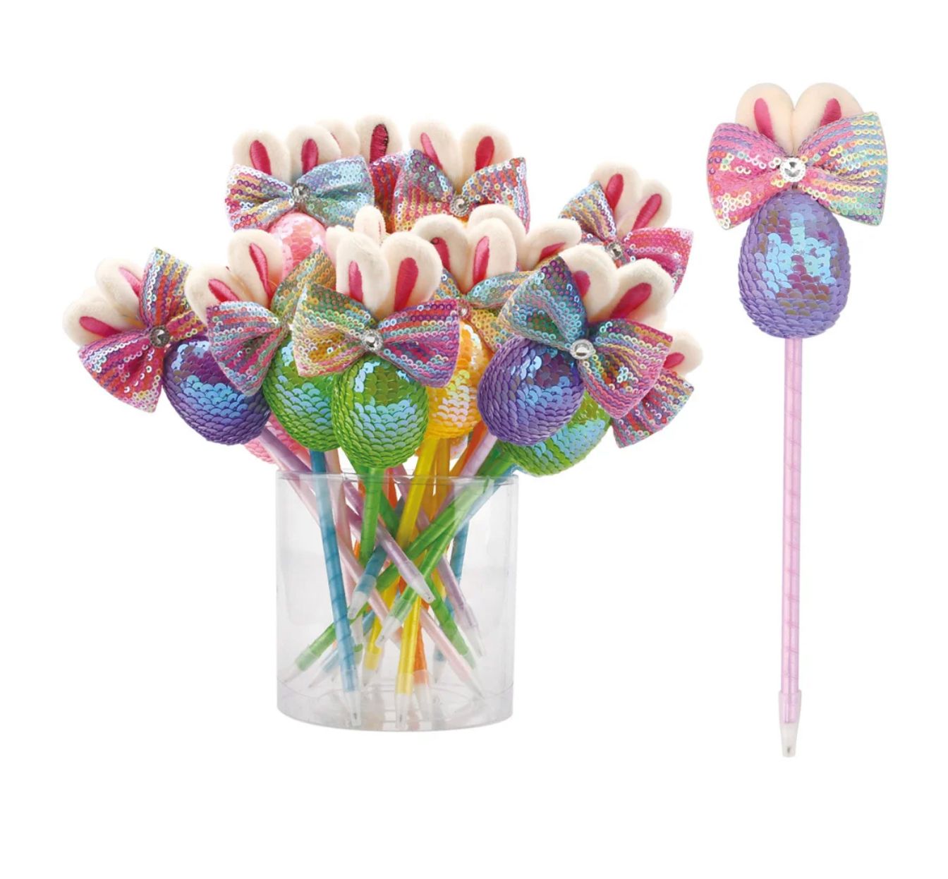 BALL POINT PEN, WITH FOAM EGG  ND (price per each, box has assortment)