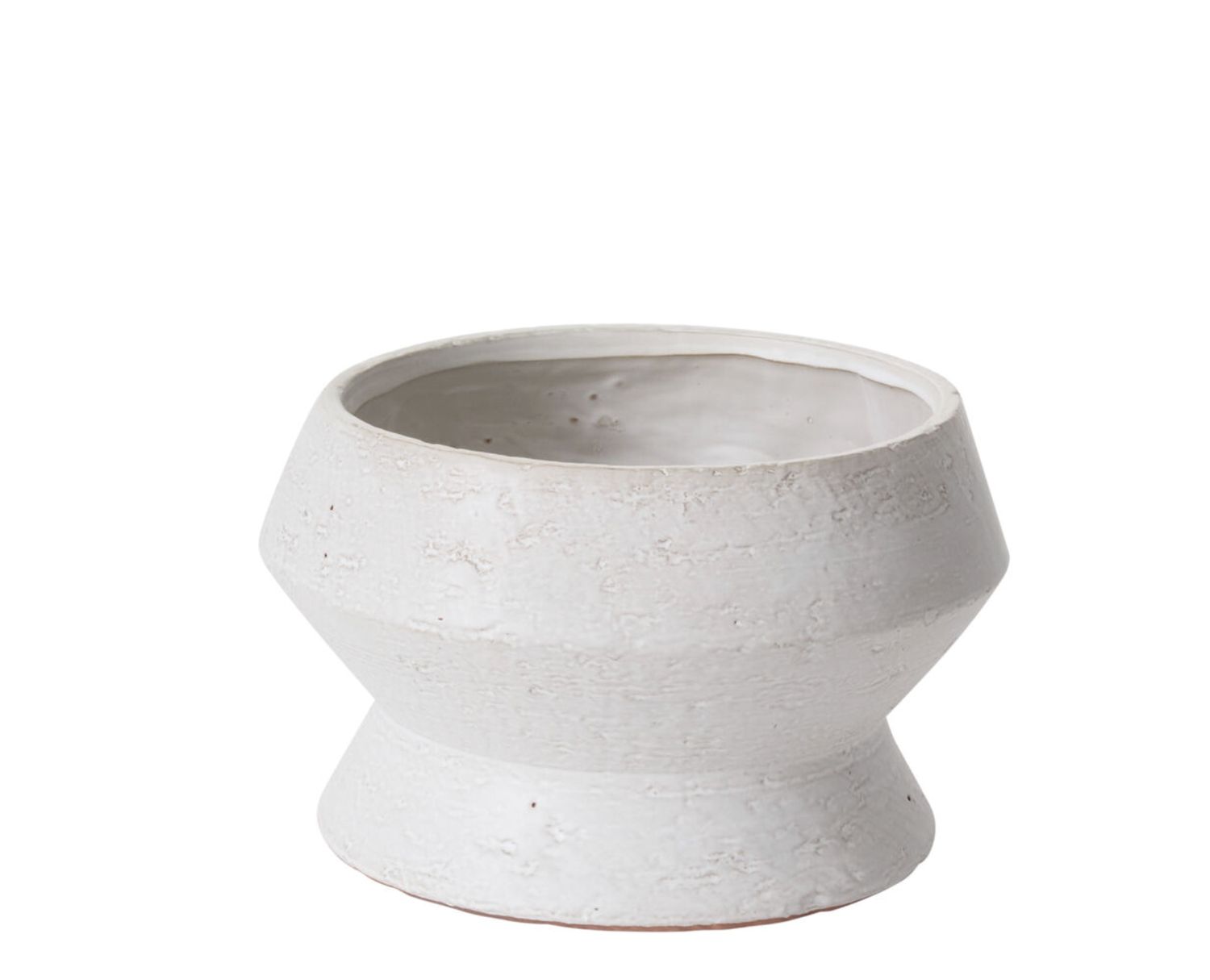 6”h x 9.5” GREY CERAMIC THEO COMPOTE