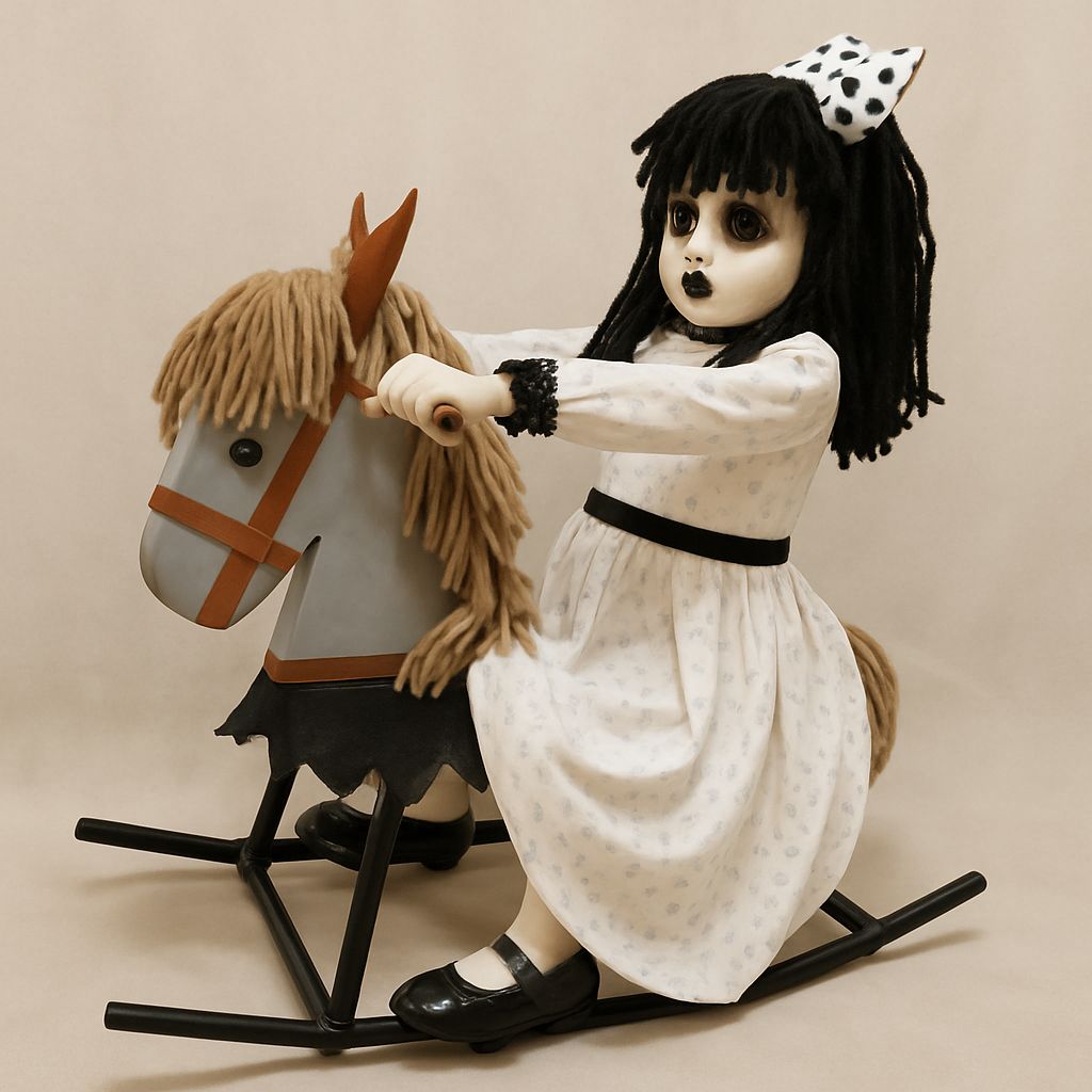 28" ANIMATED ROCKING HORSE