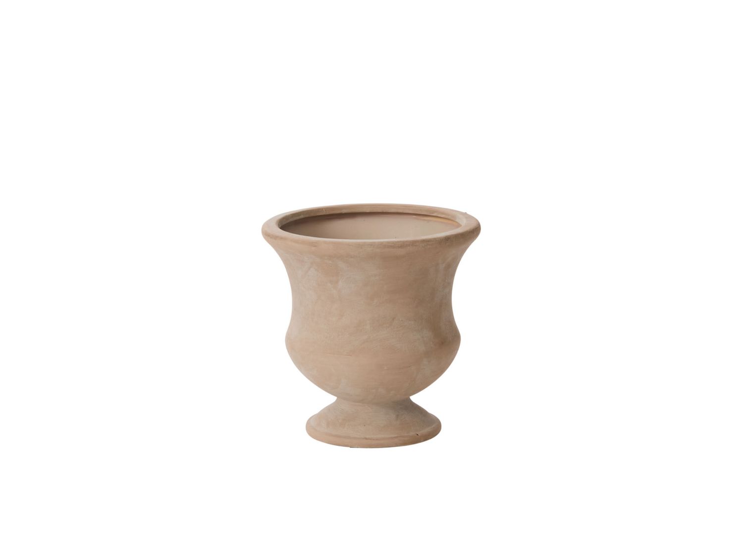 6” X 6” LIGHT PINK CERAMIC WALLACE URN