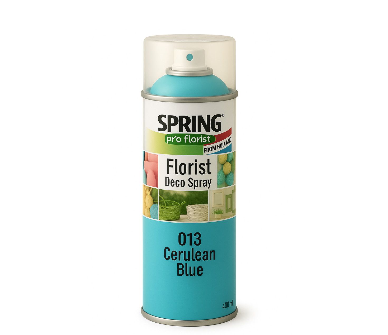 013 CERULEAN BLUE SPRING DECO FLORAL SPRAY PAINT 400ml
