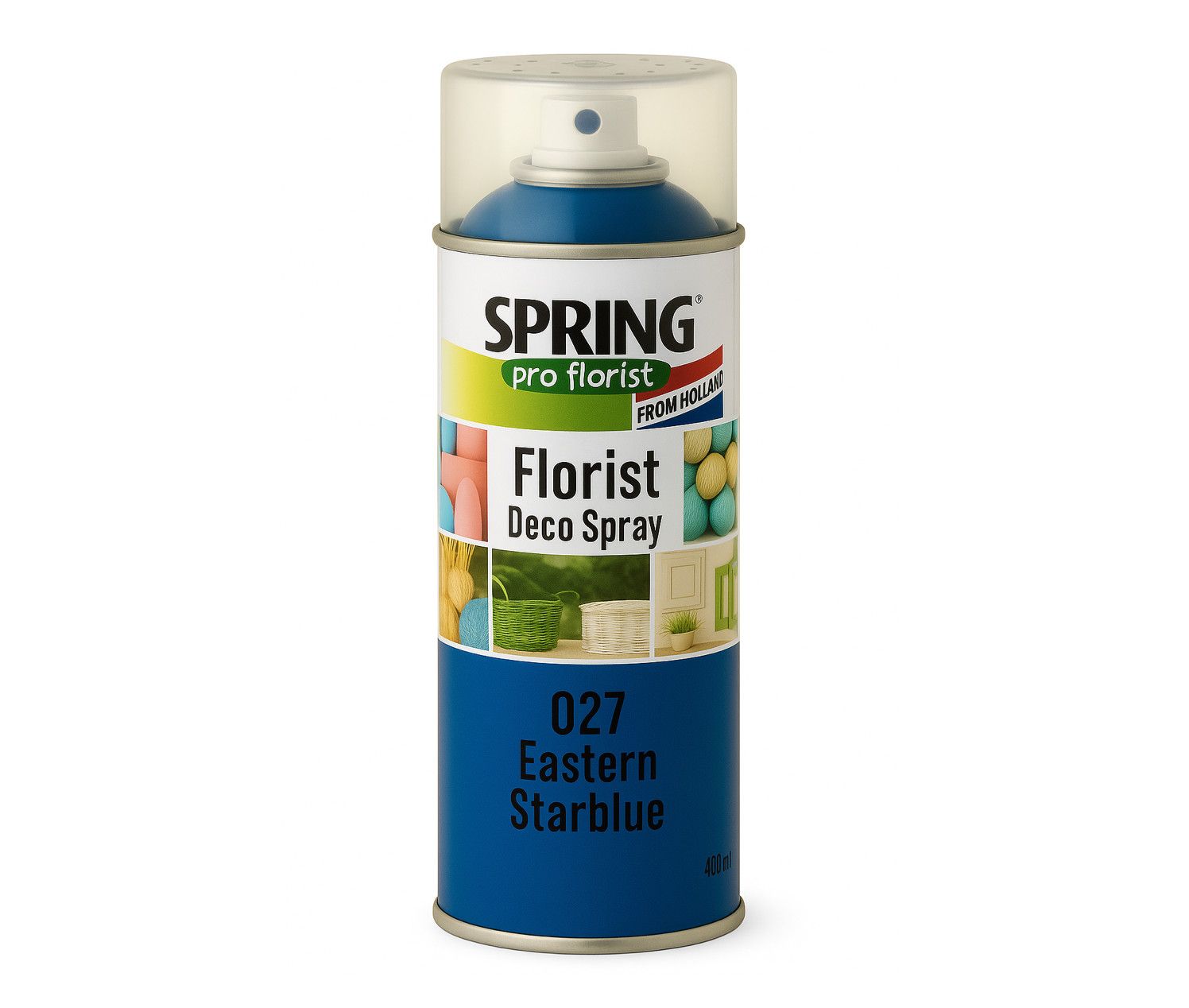 027 EASTERN STARBLUE SPRING DECO FLORAL SPRAY PAINT 400ml