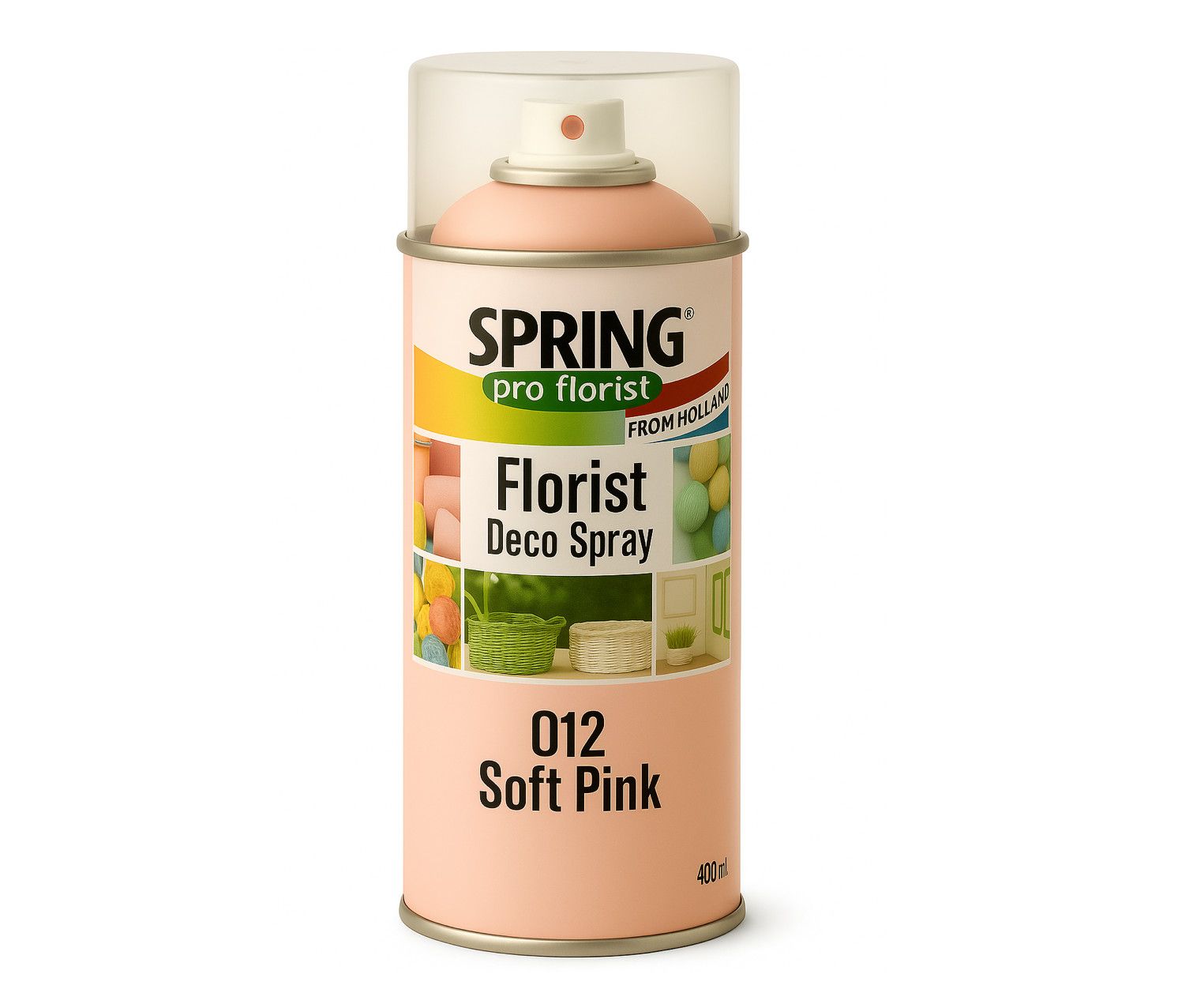 012 SOFT PINK SPRING DEC FLORAL SPRAY PAINT 400ml