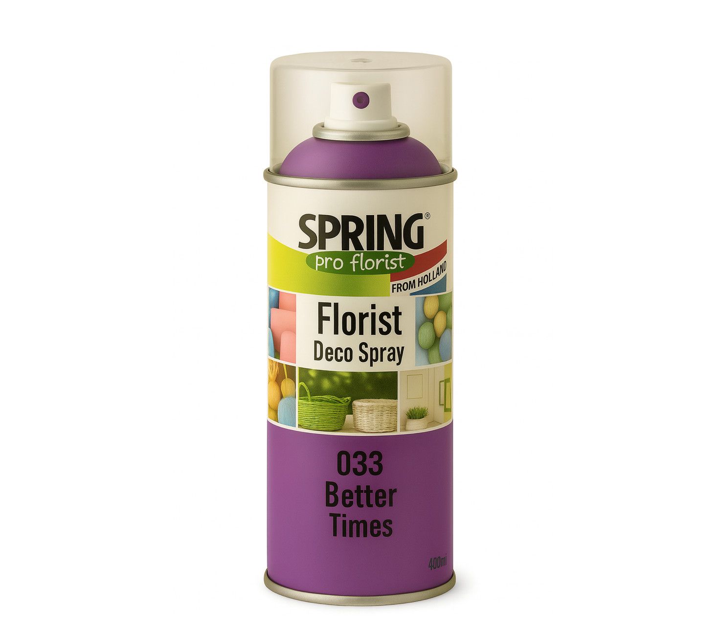 033 BETTER TIMES SPRING DECO FLORAL SPRAY PAINT 400ml