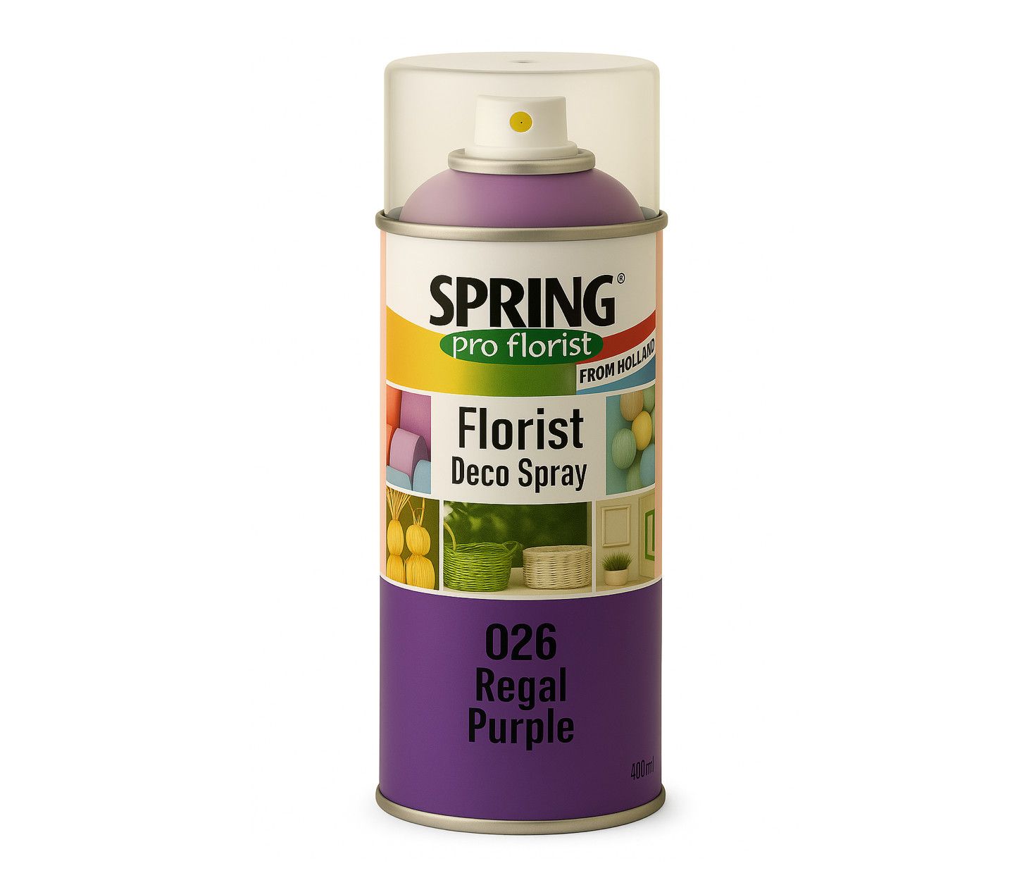 026 REGAL PURPLE SPRING DECO FLORAL SPRAY PAINT 400ml