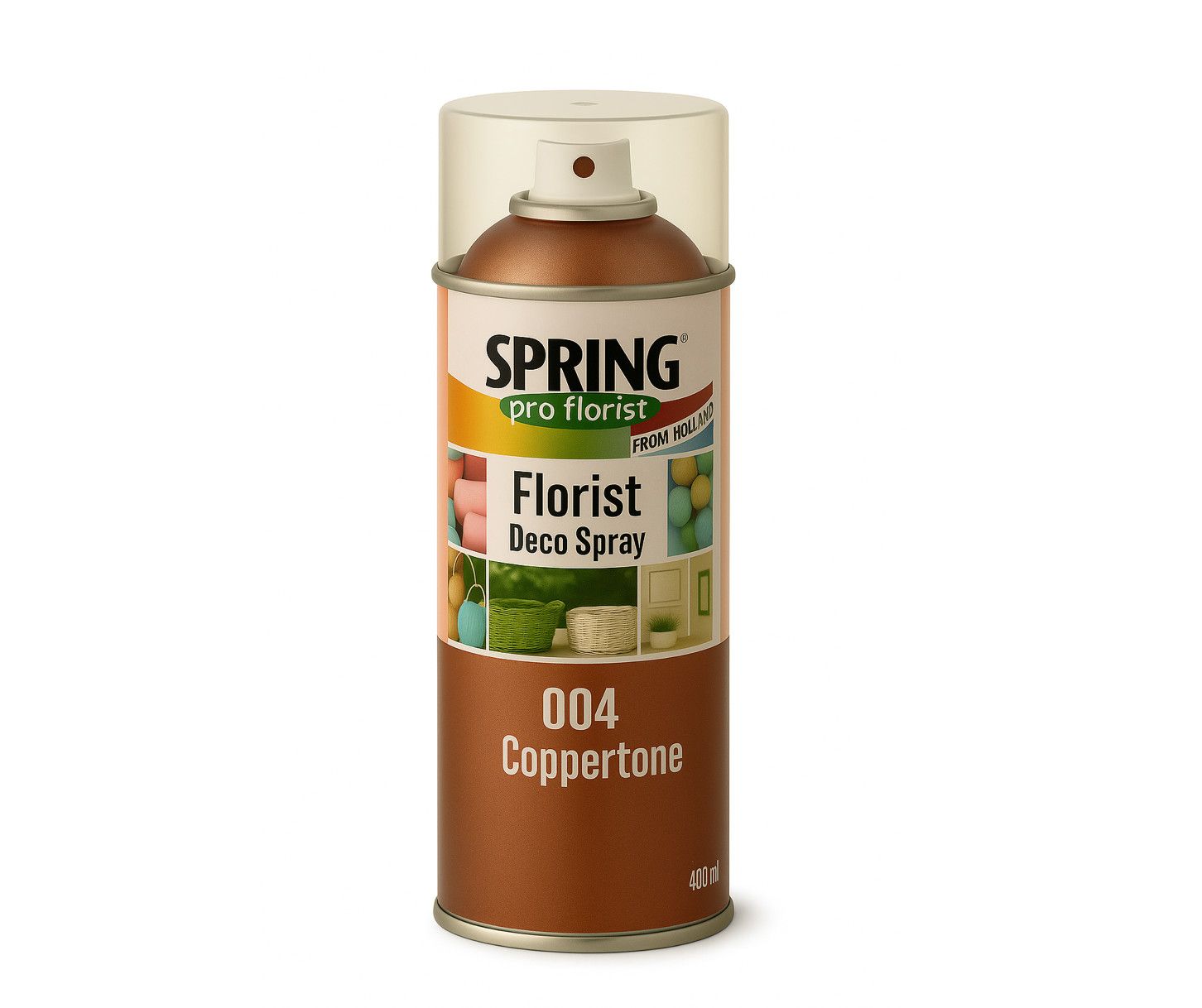 004 COPPERTONE SPRING DECO FLORAL SPRAY PAINT 400ml