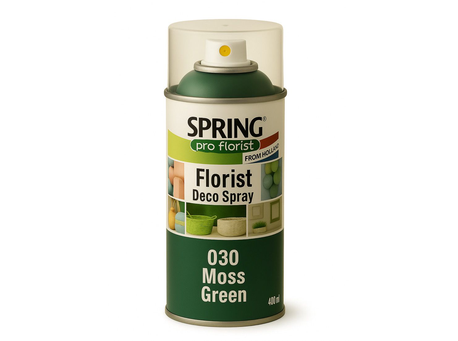 030 MOSS GREEN SPRING DECO FLORAL SPRAY PAINT 400ml