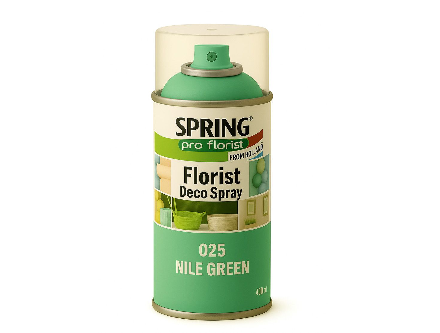 025 NILE GREEN SPRING DECO FLORAL SPRAY PAINT  400ml
