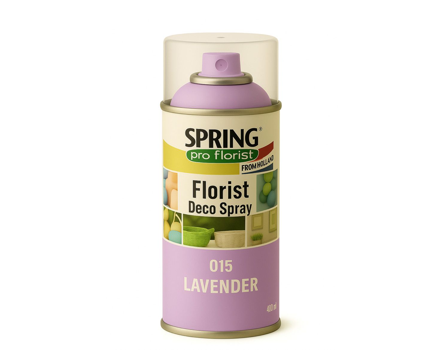 015 LAVENDER SPRING DECO FLORAL SPRAY PAINT 400ml