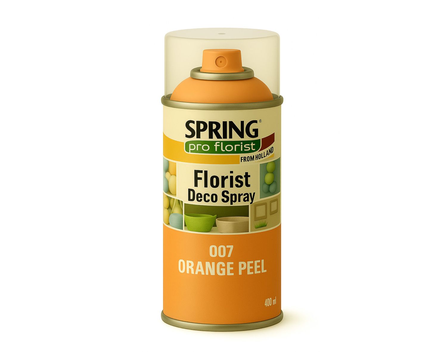 007 ORANGE PEEL SPRING DECO FLORAL SPRAY PAINT 400ml