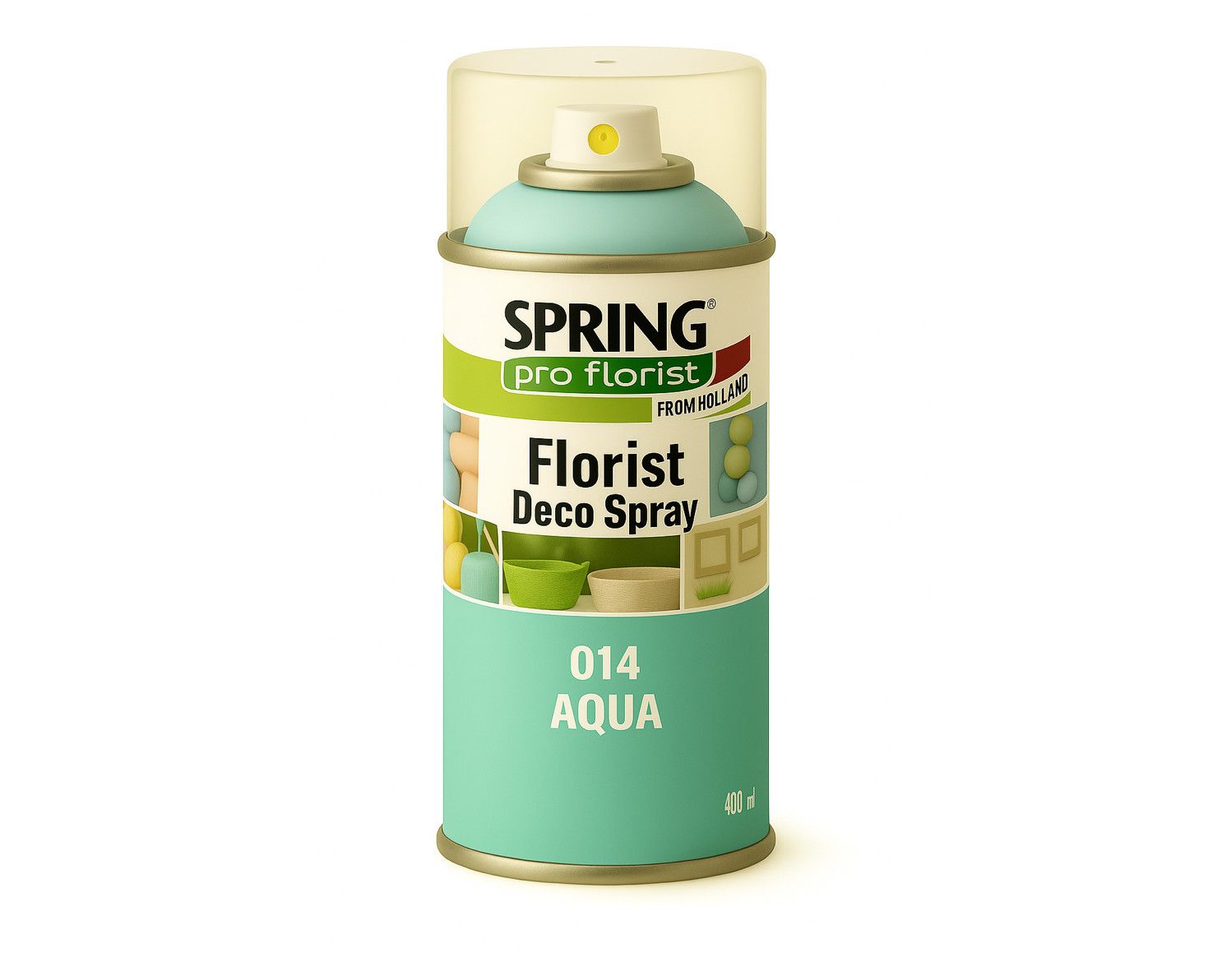014 AQUA SPRING DECO FLORAL SPRAY PAINT 400ml