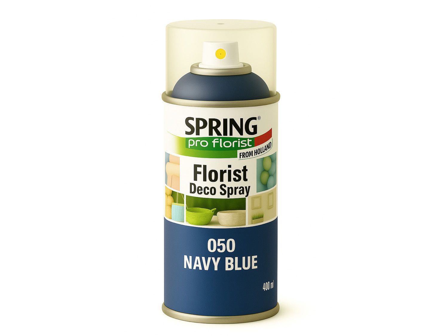 050 NAVY BLUE SPRING DECO FLORAL SPRAY PAINT 400ml
