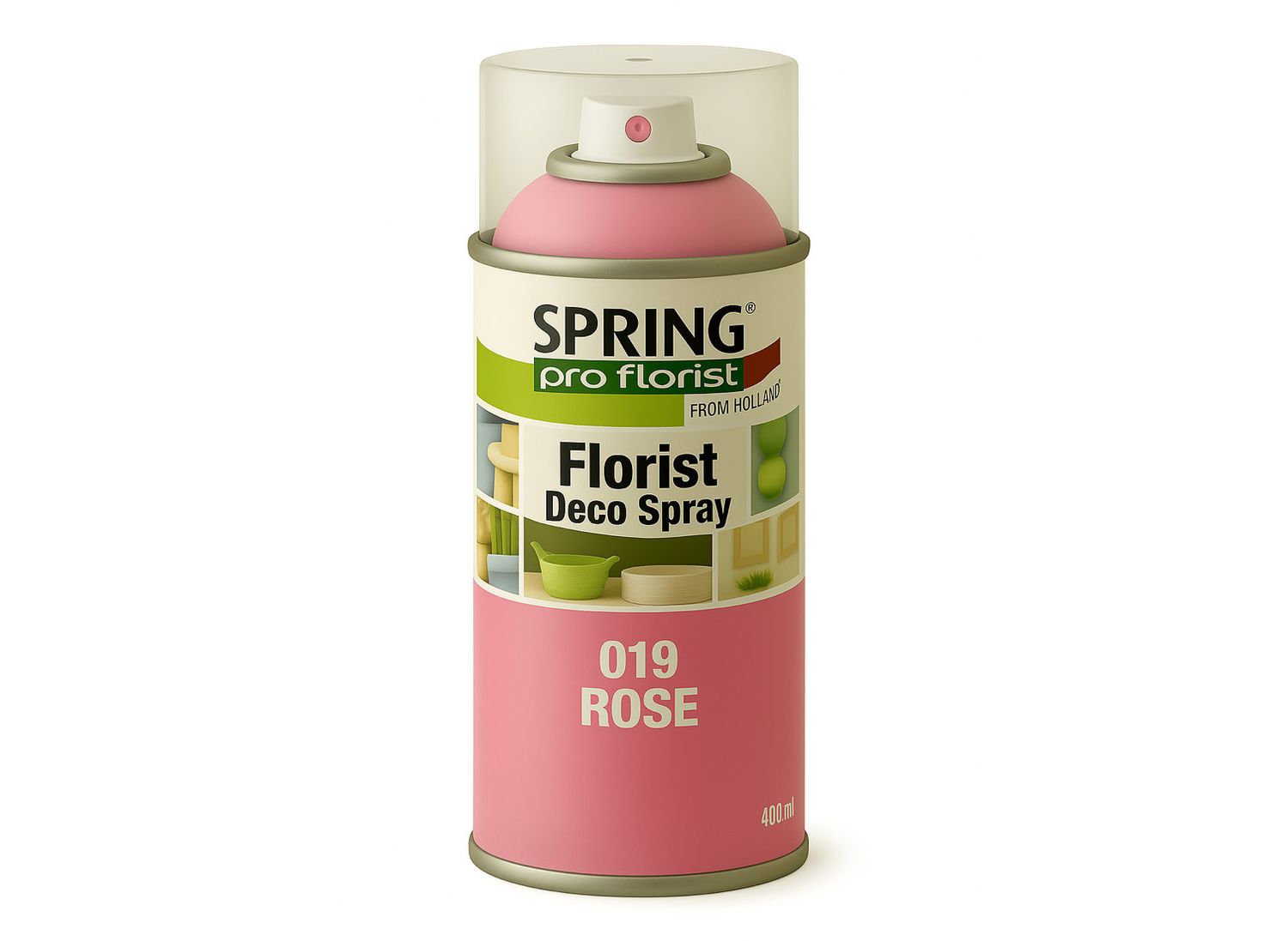 019 ROSE SPRING DECO FLORAL SPRAY PAINT 400ml