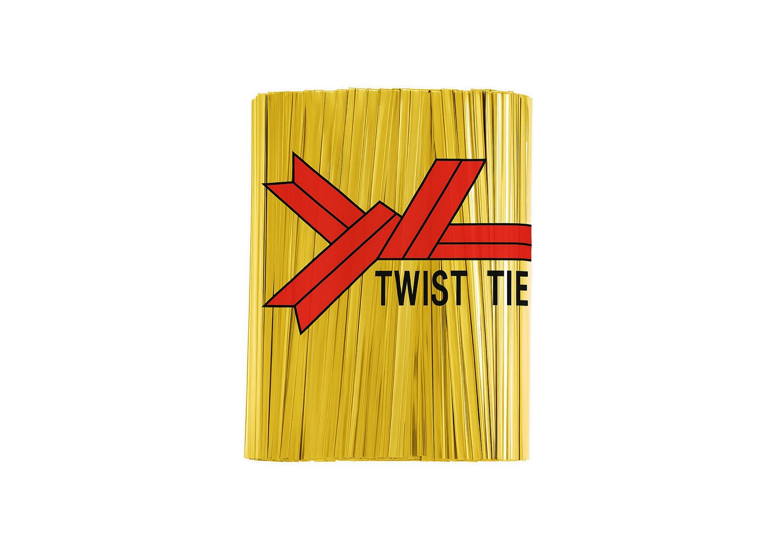 4” WIRE TIE STRAPS GOLD 12PK