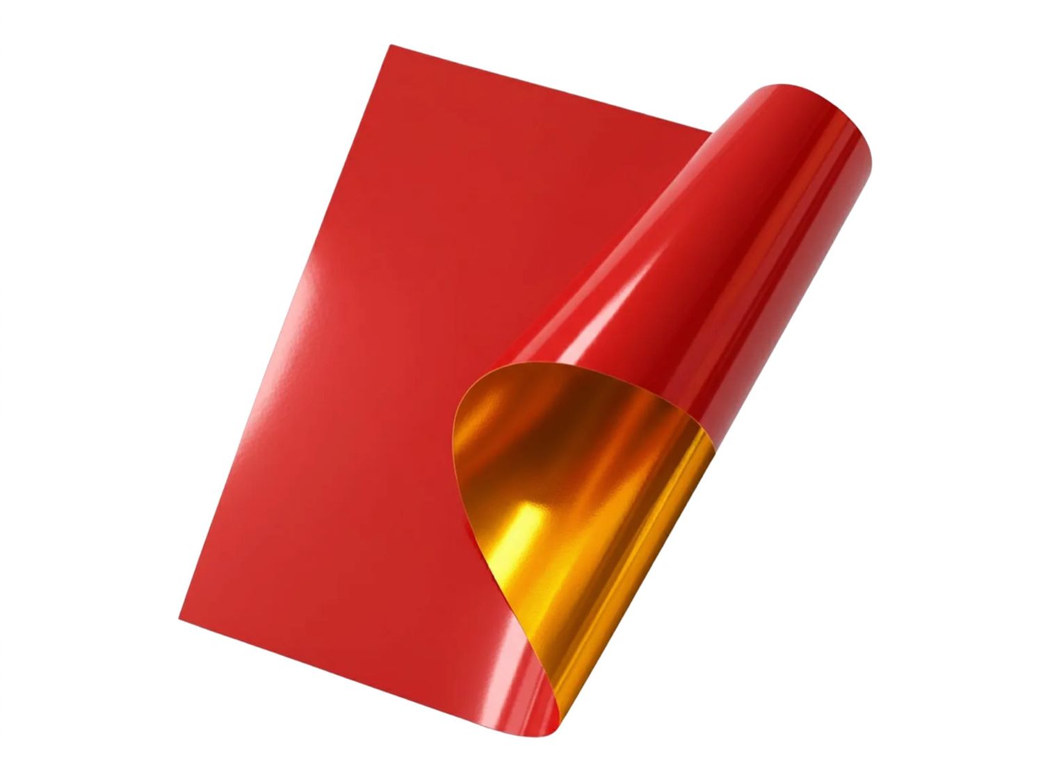 19.75” X 19.75” RED IRIDESCENT FLORAL FILM PAPER 10 PER PACK