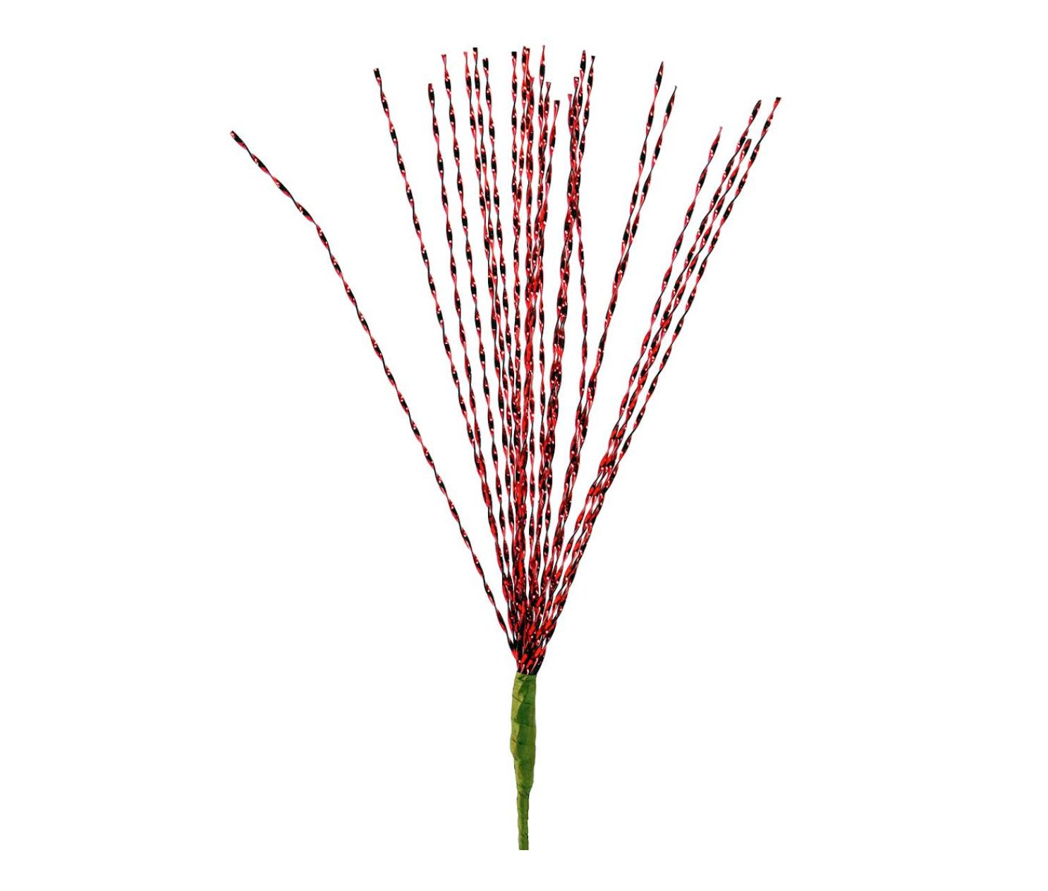16" RED SPIRAL TINSEL PICK