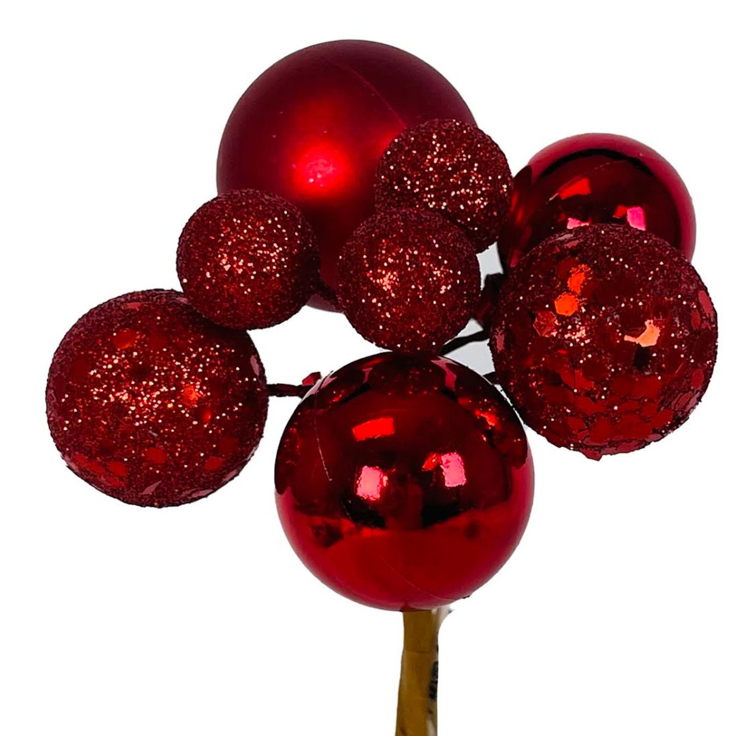 9"  RED MIXED BALLS PICK