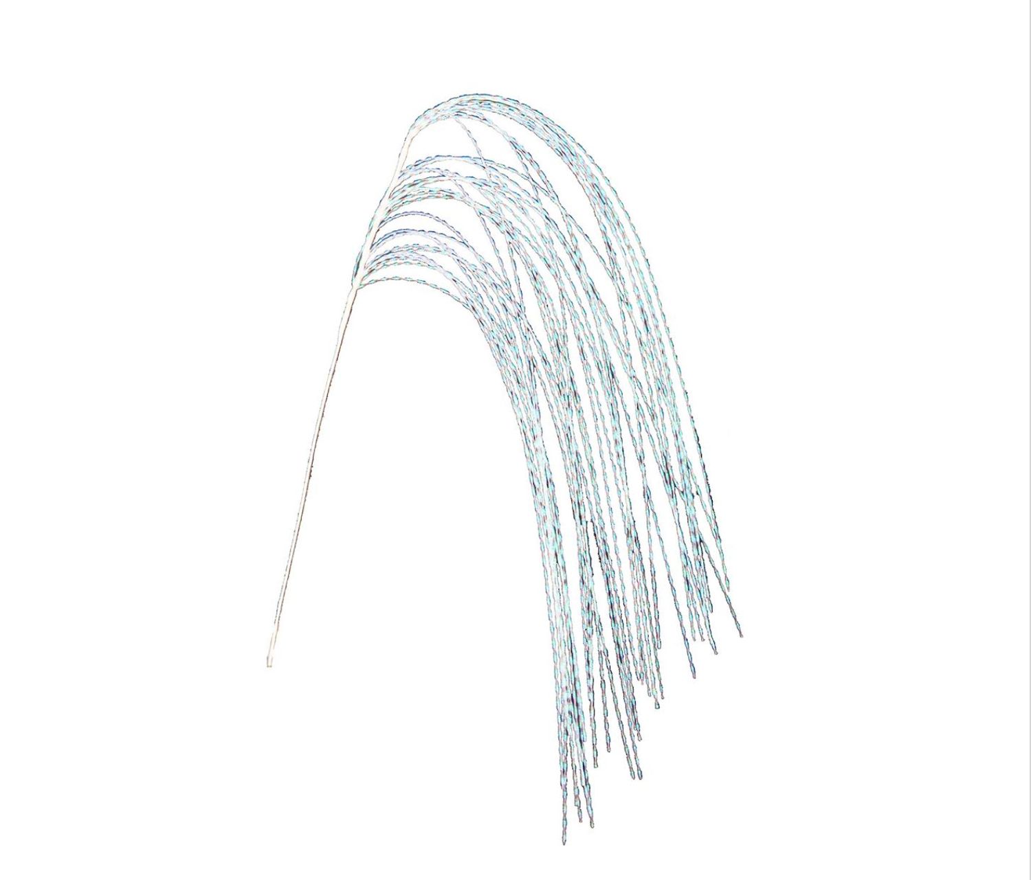 51" IRIDESCENT SPRAY SPIRAL TINSEL