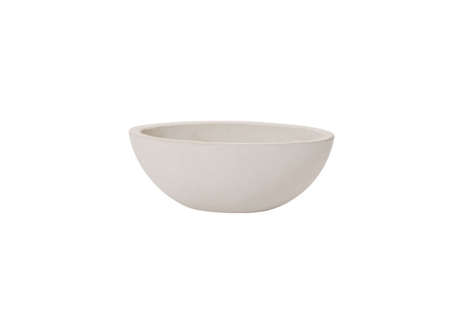 NEWPORT CONCRETE BOAT, Color: WHITE, Size: 6"H X 8" X 15.75"L  (SKU- 96004)