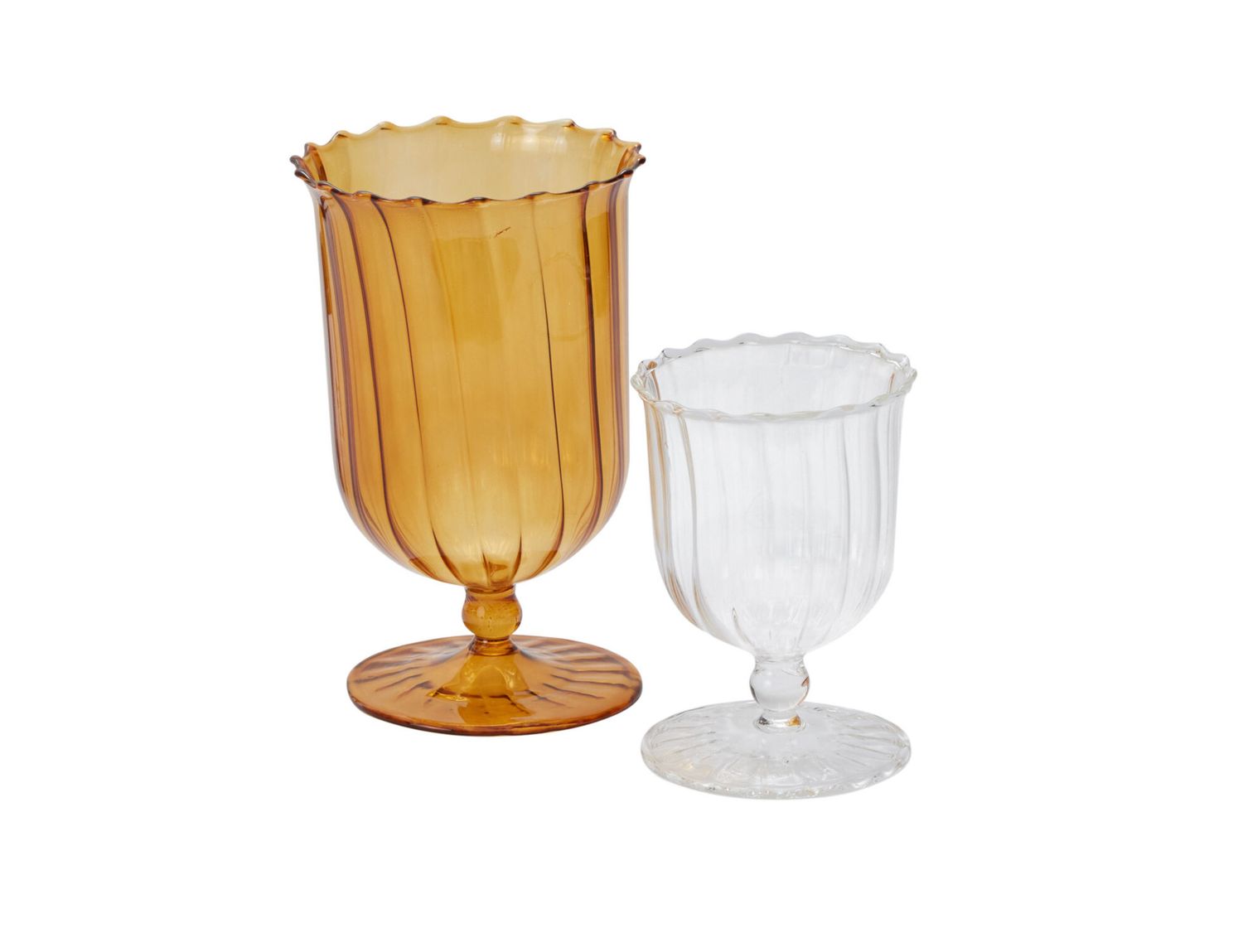 GLASS APRIL VASE