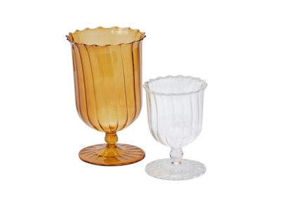 GLASS APRIL VASE