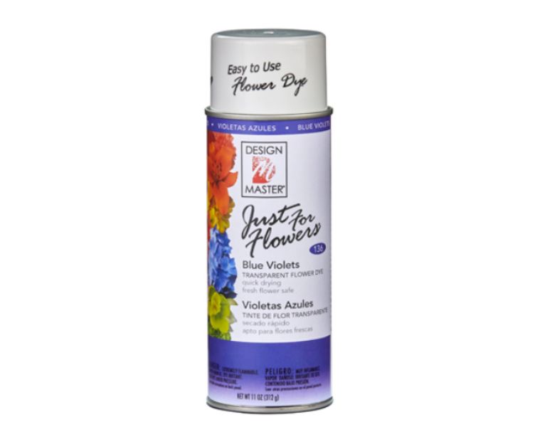 136 JUST FOR FLOWERS BLUE VIOLETS JFF