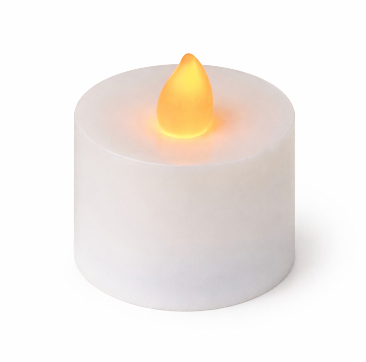 YELLOW TEA LIGHT, 1 DZ, 1.5" X 1.25"