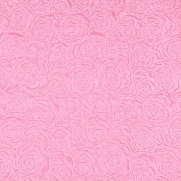 22.5" x 21" LIGHT PINK VELVET EMBOSSED FLOWER PAPER, 20 SHEETS