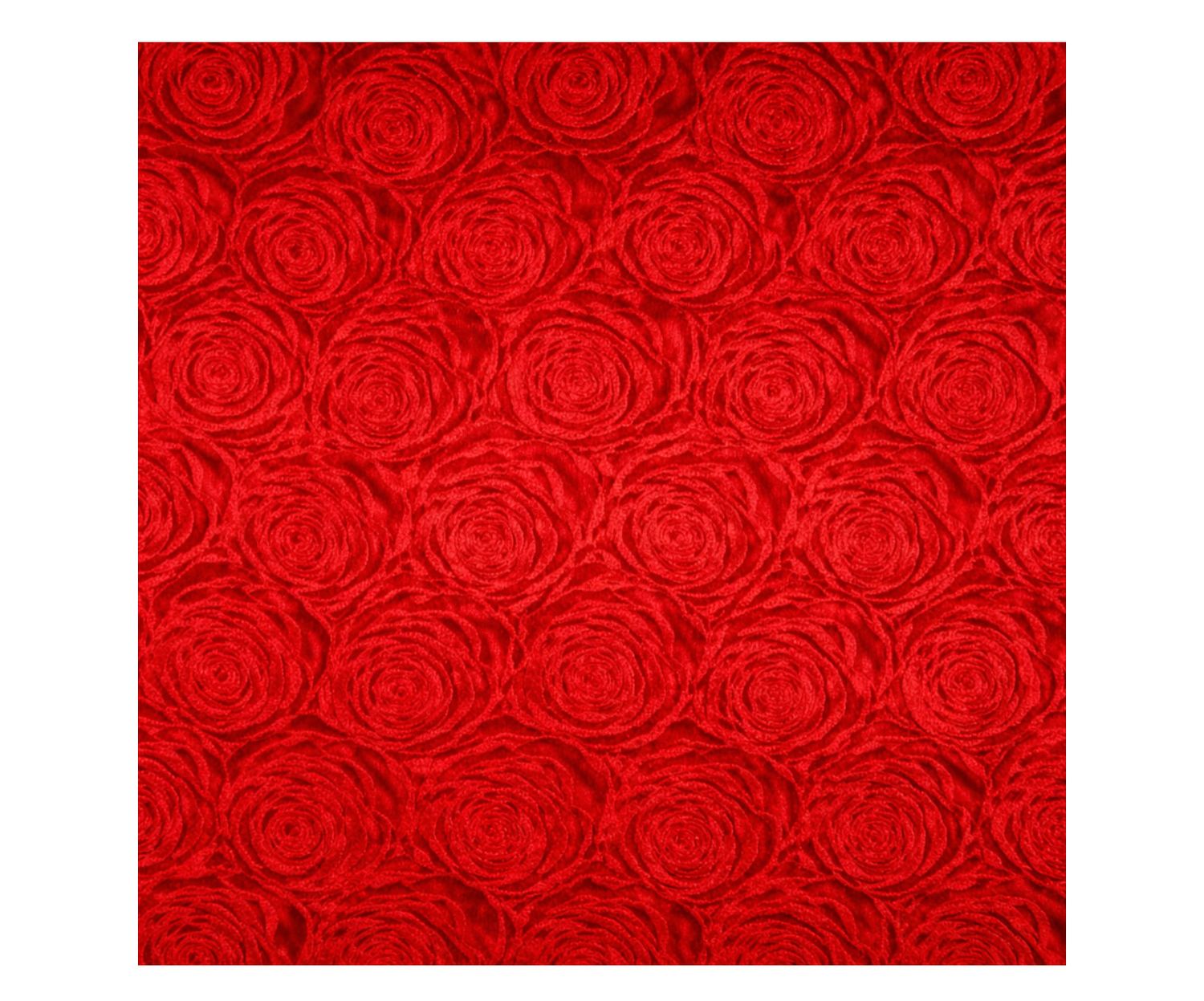 22" x 21" RED VELVET ROSE WRAPPING PAPER, 20pk