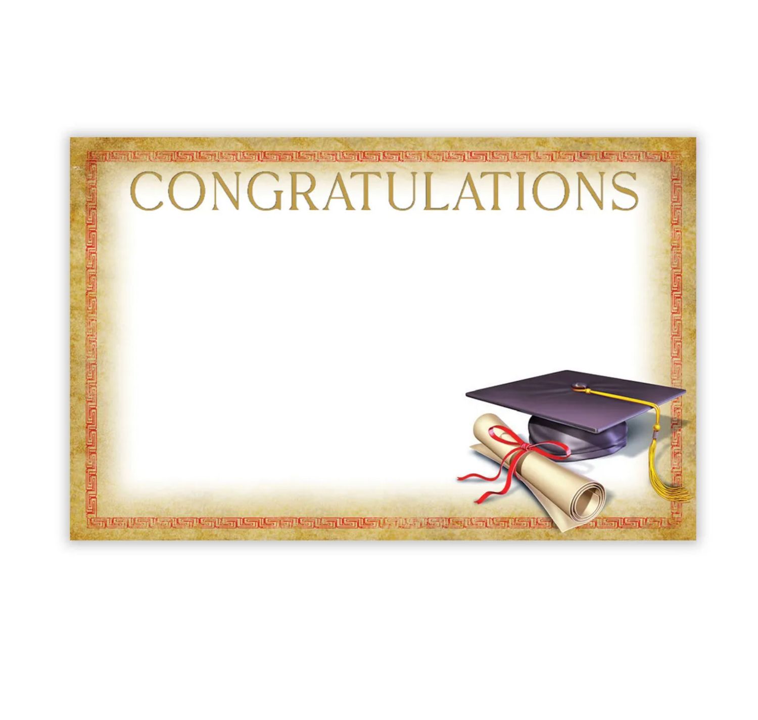 "CONGRATULATIONS GRADUATE " CAPRI CARD