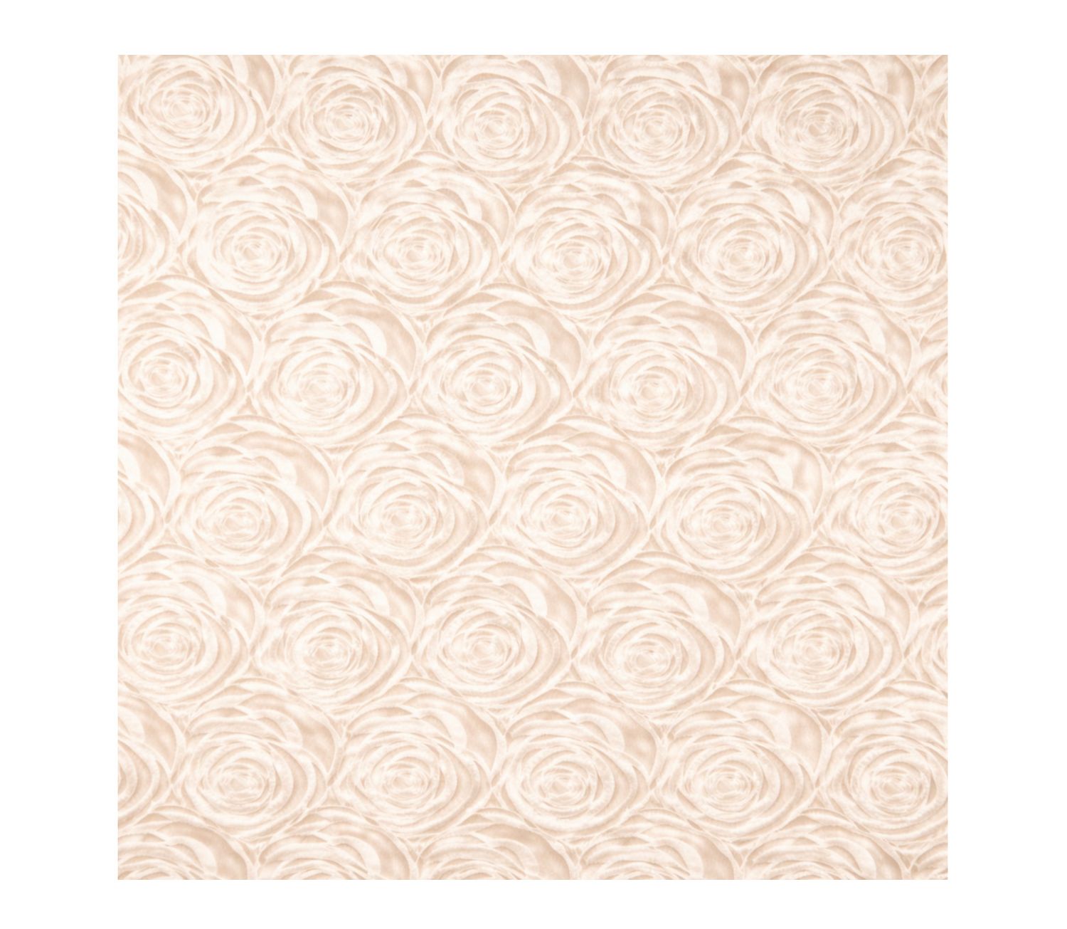 22" x 21" IVORY VELVET ROSE WRAPPING PAPER, 20pcs