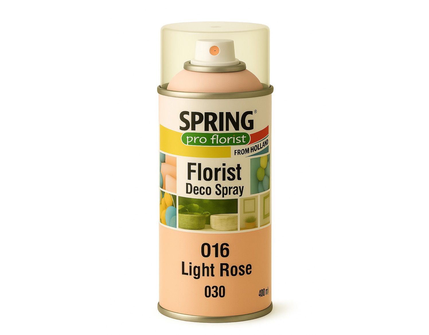 016 LIGHT ROSE SPRING DECO FLORAL SPRAY PAINT 400ml