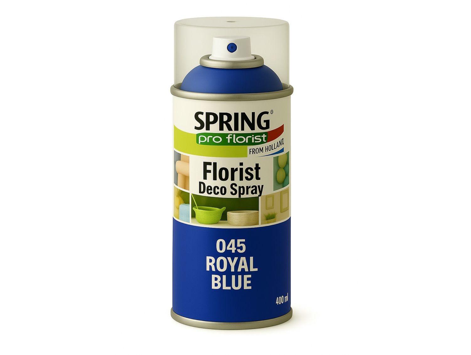 045 ROYAL BLUE SPRING DECO FLORAL SPRAY PAINT 400ml