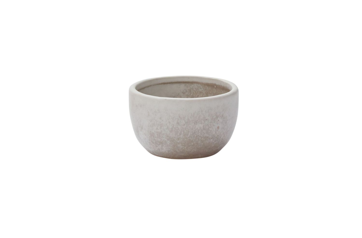 CERAMIC LOTTIE BOWL, Color: GREY, Size: 2.5"H X 4.25