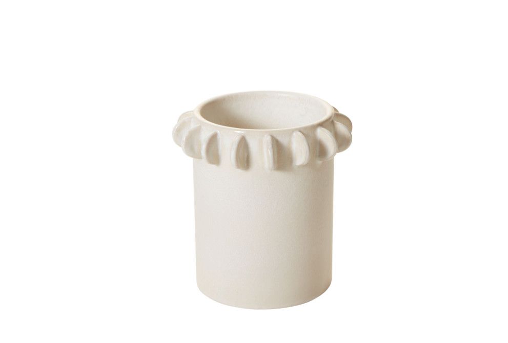 REVERIE COLLECTION, Attribute 1: WHITE, Attribute 2: TABLE TOP, Attribute 3: 7"H X 7.25" (SKU- 51455)