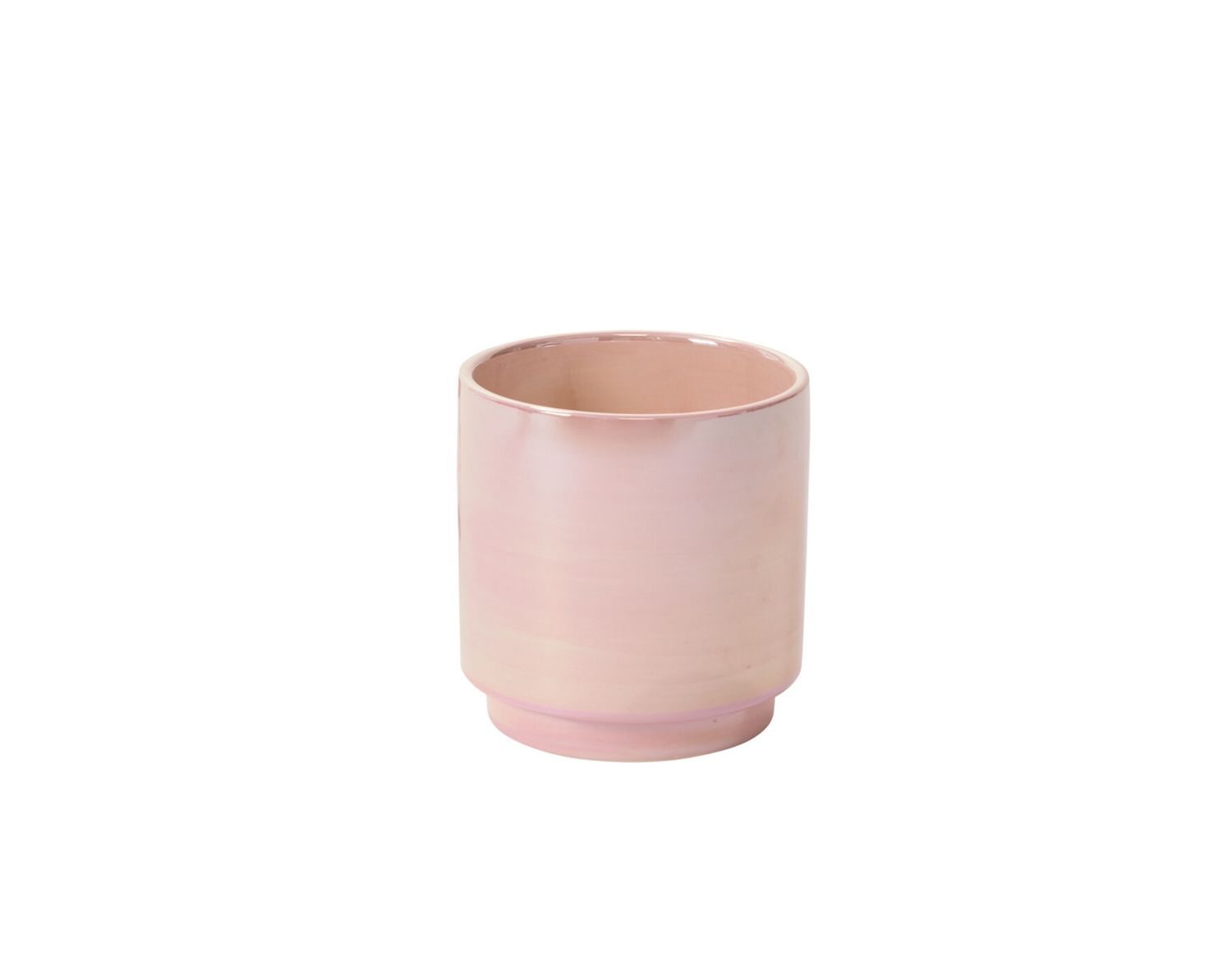 PINK CERAMIC PASSION POT, Size: 5" X 5" (SKU 19955)