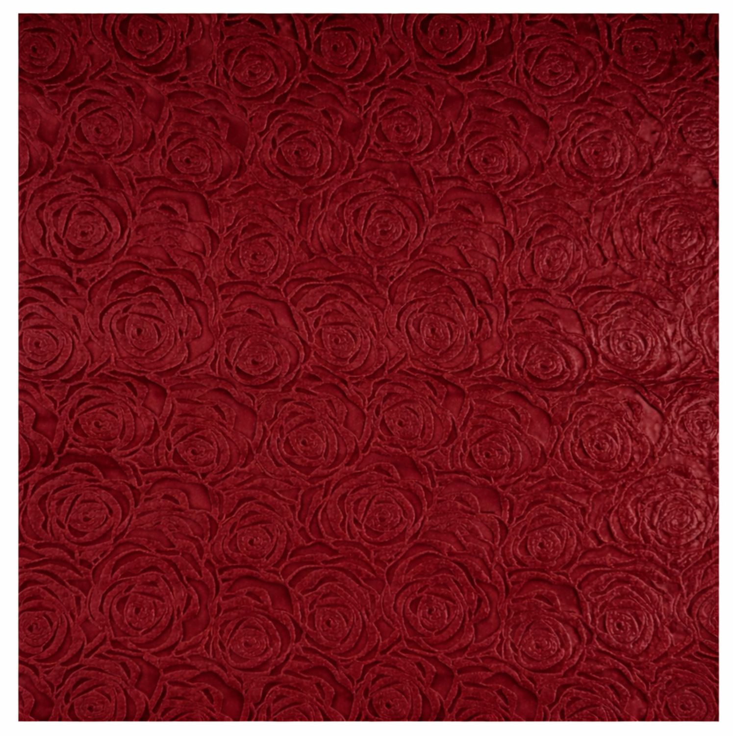 22.5" x 21" WINE RED VELVET WRAPPING PAPER 20pcs