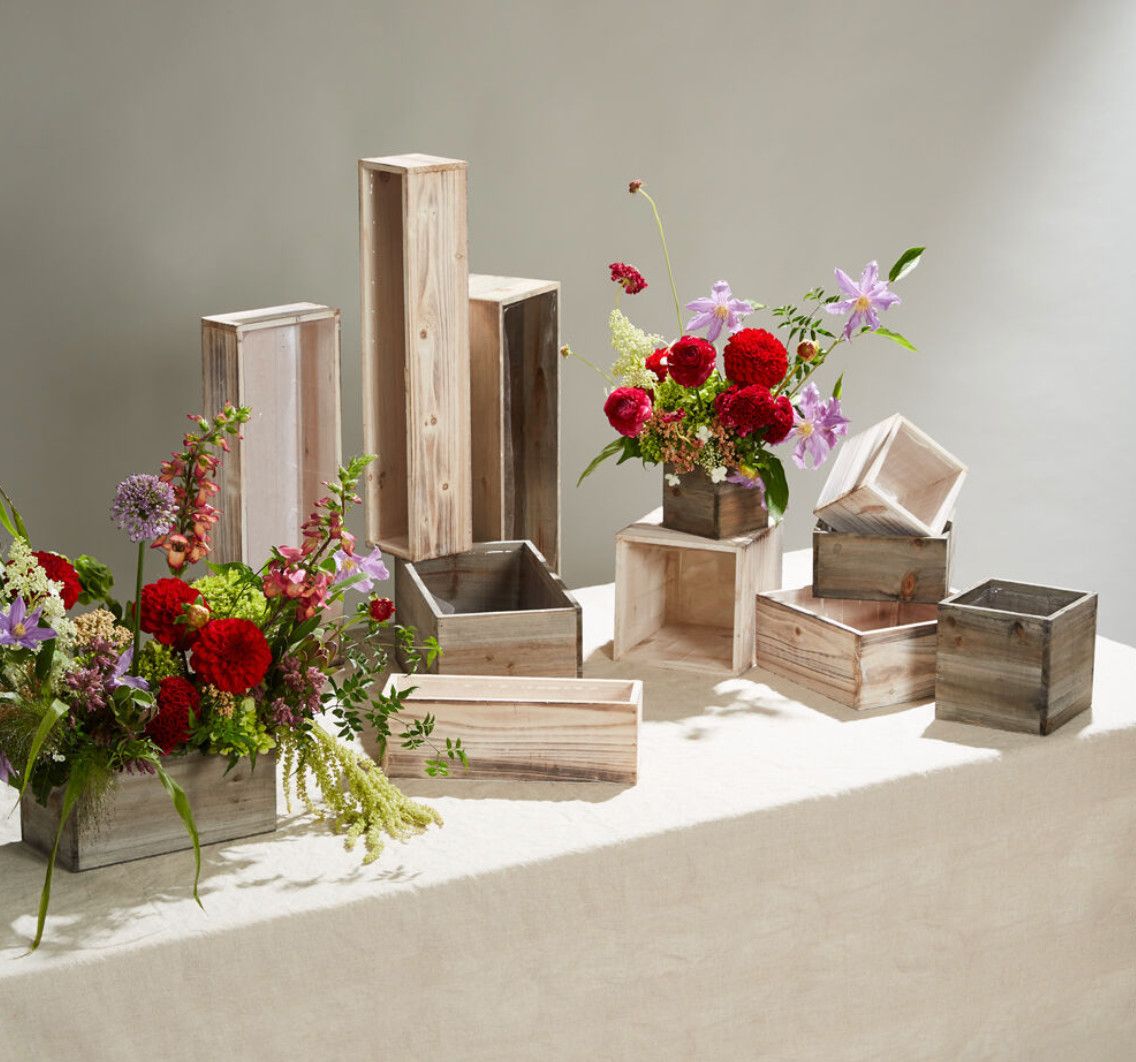 WOODLAND PLANTER (COMES WITH LINER)