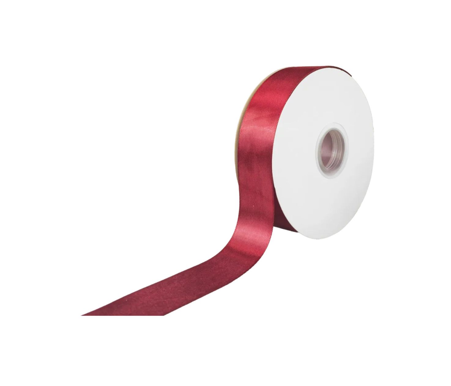 1.5" X 100 YARDS SINGLE FACE CRIMSON RIBBON