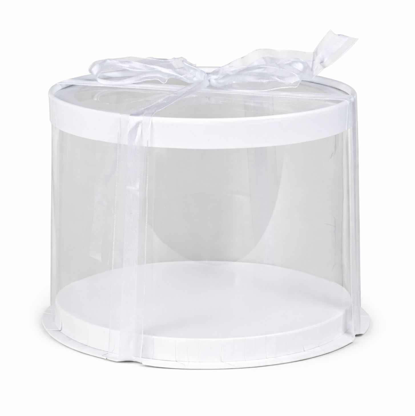 10"DX7"H CYLINDER PVC CAKE/GIFT BOX