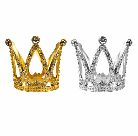 1.5” X 1.25” SMALL FLORAL CROWN DECOR