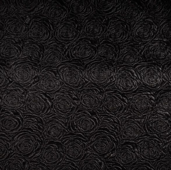 22.5” X 21” BLACK VELVET ROSE WRAPPING FLORAL PAPER