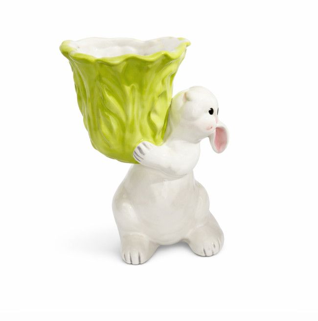 12”h x 7” x 9.5” EASTER RABBIT