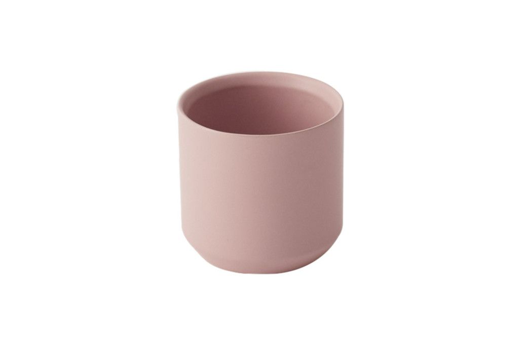 PINK CERAMIC KENDALL VASE POT, Size: 2.75"H X 3.25" (SKU-97520.08)