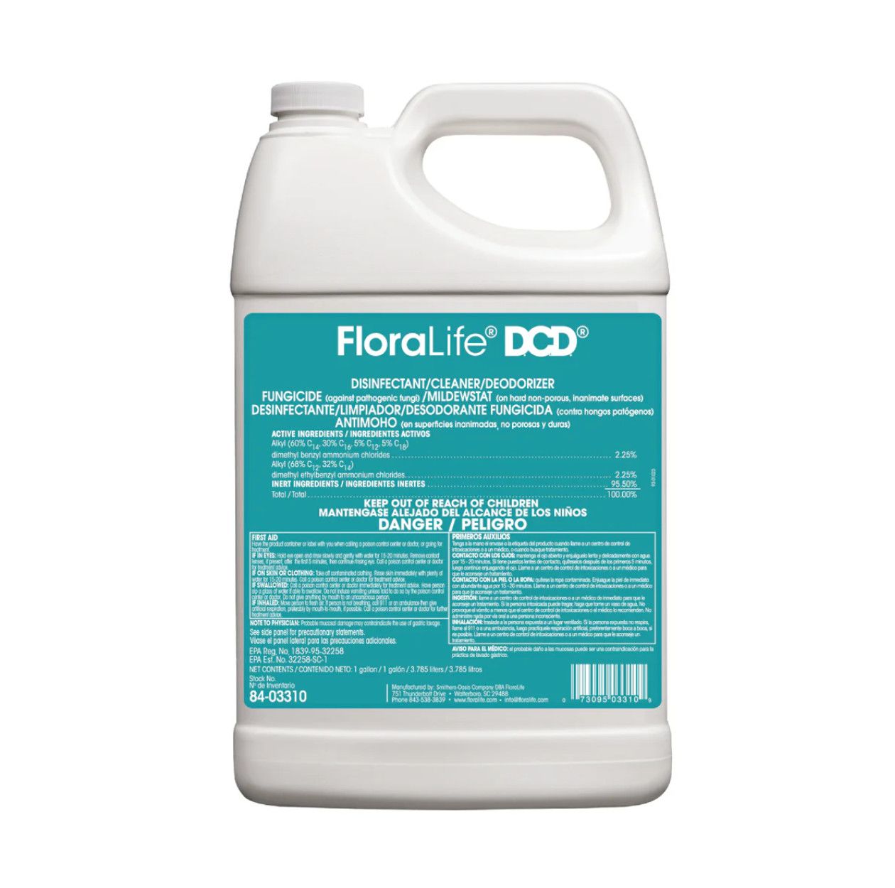 D.C.D. DCD CLEANER, 1 GALLON